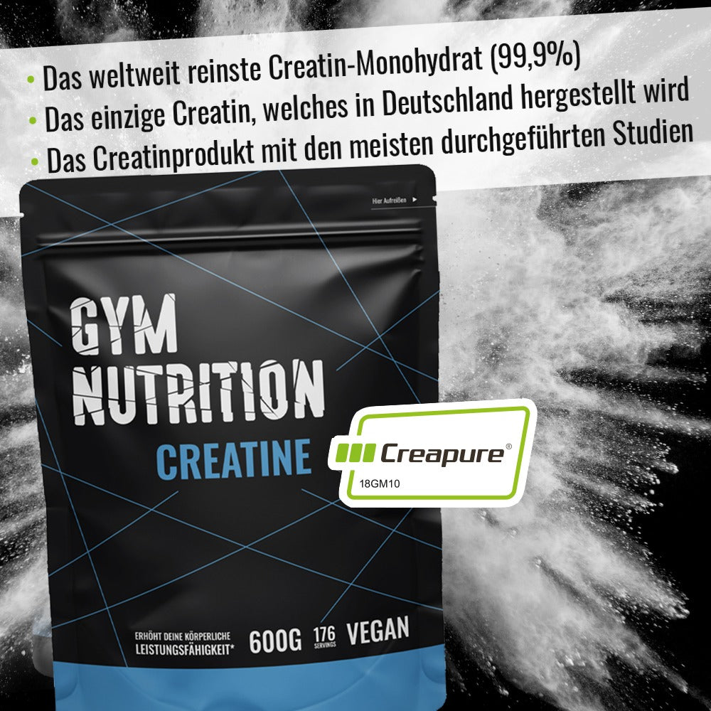 Creatine Made Of Creapure Pulver 600g GYMNUTRITION creatine-made-of-creapure-pulver-600g-gymnutrition