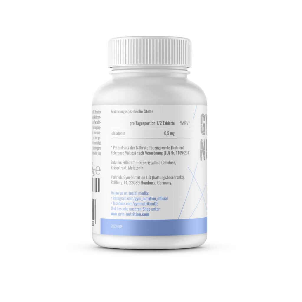 Melatonin Tabletten - 180 Tabletten MHD 25.04.2024
