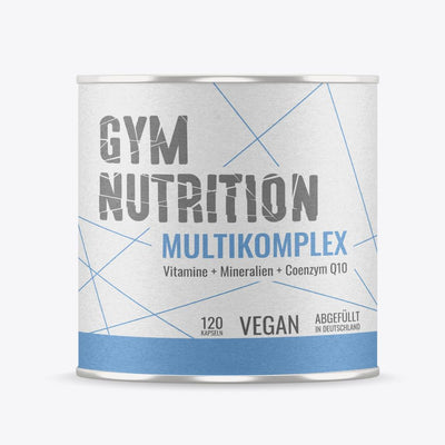 Multimineral Komplex  - 120 Kapseln – Vegan – Vitamine - plus Spuren-Elemente & Q10
