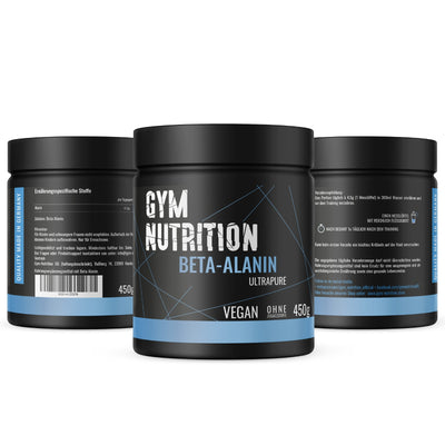 Premium Beta Alanine - High dosage - Vegan - No additives - 99% purity - Laboratory tested - Popular with athletes - Bottled in Germany