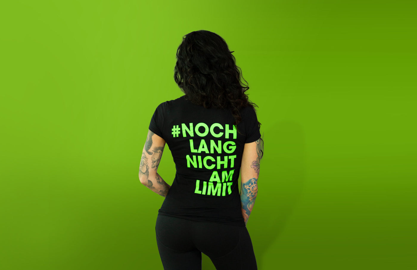 T-Shirt: #NochLangNichtAmLimit (Damen)